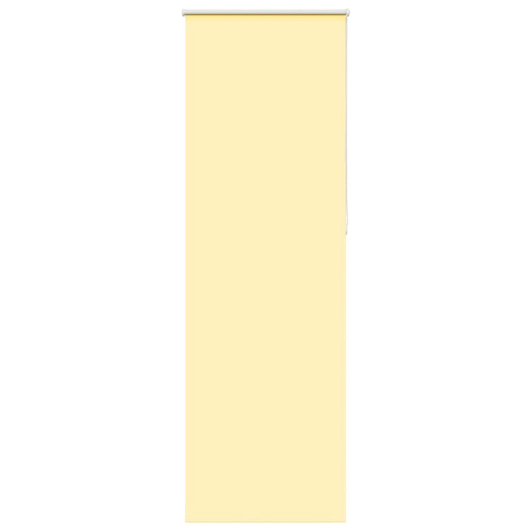 Vidaxx store enrouleur occultant 80x230 cm, largeur du tissu 75,7 cm jaune