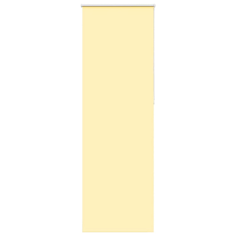 Vidaxx store enrouleur occultant 85x230 cm, largeur du tissu 80,7 cm jaune
