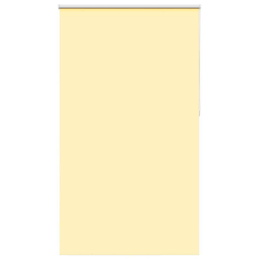 VidaXL store enrouleur 120x230 cm tissu occultant largeur 116,6 cm jaune