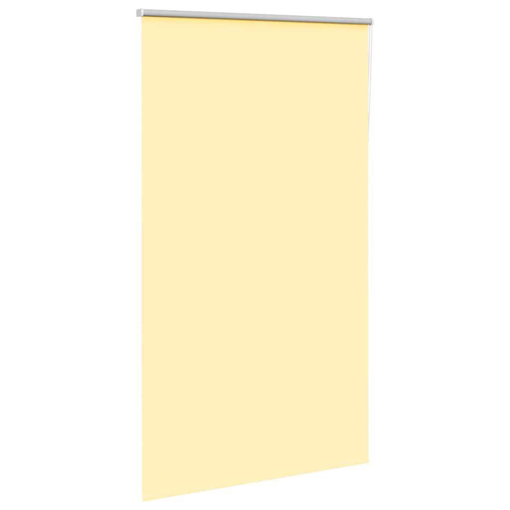Vidaxx store enrouleur occultant 140x230 cm largeur de tissu 136,6 cm jaune
