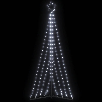 Vidaxl LED Arbre de Noël 339 LEDS Blanc froid 182 cm