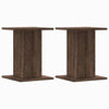 Vidaxx supports pour plantes 2 pcs 30x30x40 cm bois d'ingénierie chêne brun