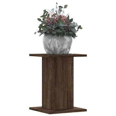 Vidaxx supports pour plantes 2 pcs 30x30x40 cm bois d'ingénierie chêne brun