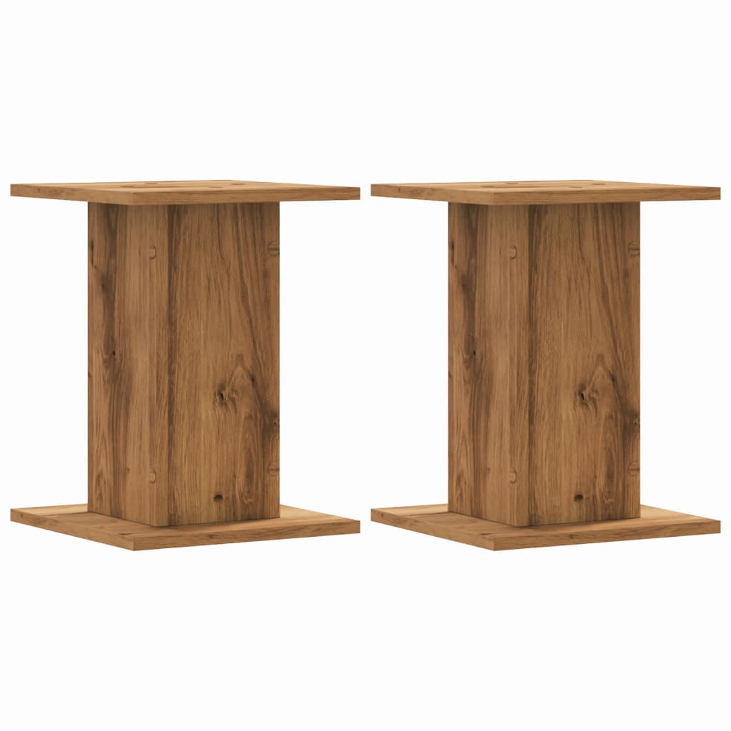 Vidaxx porte-plantes 2 pcs 30x30x40 cm bois chêne artisanal