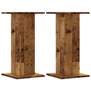 Vidaxx supports pour plantes 2 pcs 30x30x60 cm bois traité, couleur bois ancien - afbeelding 2