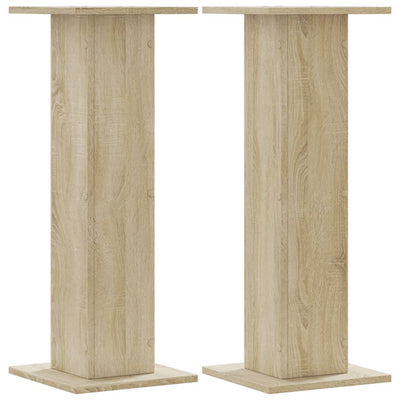 Normes de l'usine de Vidaxl 2 PCS 30x30x80 cm Bois de chêne sonoma