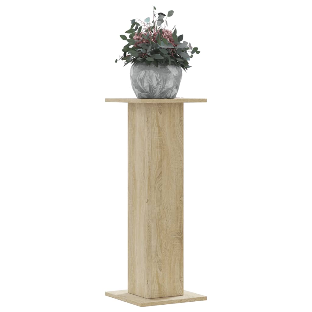 Normes de l'usine de Vidaxl 2 PCS 30x30x80 cm Bois de chêne sonoma