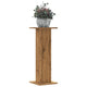 Vidaxx porte-plantes 2 pcs 30x30x80 cm bois chêne artisanal