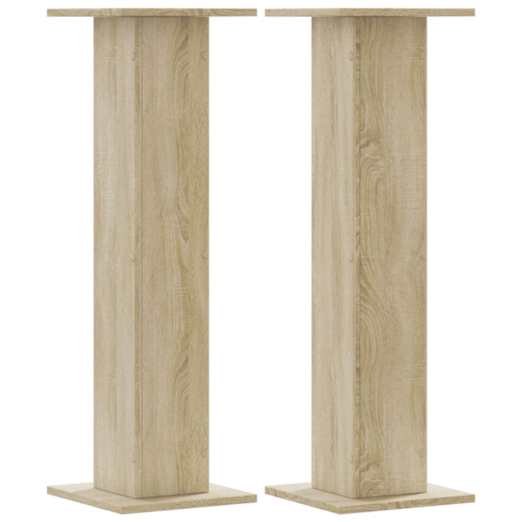 Normes de l'usine Vidaxl 2 PCS 30x30x95 cm Bois de chêne sonoma