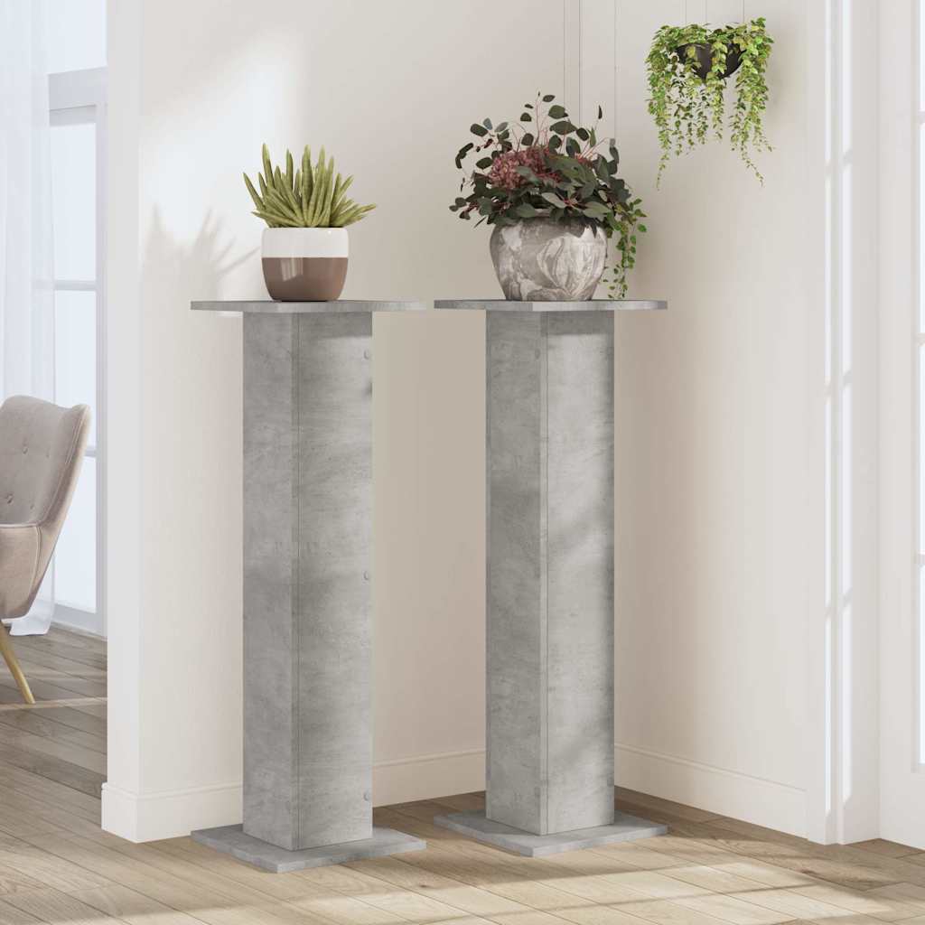 Normes de l'usine Vidaxl 2 PCS 30x30x95 cm Prix de béton en bois transformé