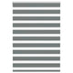 Vidaxl Zebra Rouleau aveugle 95x100 cm Largeur de tissu 90,9 cm gris foncé