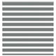 Vidaxl Zebra Rouleau aveugle 145x100 cm Largeur de poussière 140,9 cm gris foncé