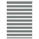 Vidaxl Zebra Rouleau aveugle 110x150 cm Largeur de tissu 105,9 cm Gris foncé