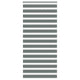 Vidaxl Zebra Rouleau aveugle 115x200 cm Largeur de tissu 110,9 cm gris foncé