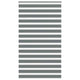 Vidaxl Zebra Rouleau aveugle 125x200 cm Largeur de tissu 120,9 cm gris foncé