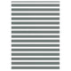 Vidaxl Zebra Rouleau aveugle 165x200 cm Largeur de tissu 160,9 cm Gris foncé