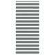 Vidaxl Zebra Rouleau aveugle 115x230 cm Largeur de tissu 110,9 cm gris foncé