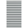 VidaXL store enrouleur zèbre 130x230 cm largeur de tissu 125,9 cm gris foncé
