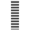 Vidaxl Zebra Rouleau aveugle 45x100 cm Largeur de poussière 40,9 cm noir