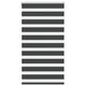 Vidaxl Zebra Rouleau aveugle 85x100 cm Largeur de tissu 80,9 cm noir
