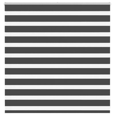 Vidaxl Zebra Rouleau aveugle 140x100 cm Largeur de tissu 135,9 cm noir