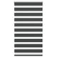 Vidaxl Zebra Rouleau aveugle 70x150 cm Largeur de poussière 65,9 cm noir