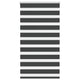 Vidaxl Zebra Rouleau aveugle 85x150 cm Largeur de poussière 80,9 cm noir