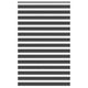 VidaXL store enrouleur zèbre 140x230 cm largeur de tissu 135,9 cm noir