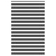 Vidaxl Zebra Rouleau aveugle 145x230 cm Largeur de tissu 140,9 cm noir