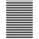 Vidaxx store enrouleur zèbre 155x230 cm largeur de tissu 150,9 cm noir