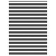 VidaXL store enrouleur zèbre 165x230 cm largeur de tissu 160,9 cm noir