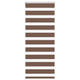 Vidaxl Zebra Rouleau aveugle 55x100 cm Largeur de tissu 50,9 cm Brun polyester