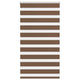 Vidaxl Zebra Rouleau aveugle 70x100 cm Largeur de poussière 65,9 cm Brun polyester