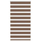 Vidaxl Zebra Rouleau aveugle 90x100 cm Largeur de poussière 85,9 cm Brun polyester