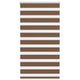 Vidaxl Zebra Rouleau aveugle 70x150 cm Largeur de poussière 65,9 cm Brun polyester