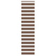 Vidaxl Zebra Rouleau aveugle 55x200 cm Largeur de poussière 50,9 cm Brun polyester