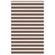 Vidaxl Zebra Rouleau aveugle 150x200 cm Largeur de poussière 145,9 cm Brun polyester