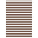 Vidaxl Zebra Rouleau aveugle 155x200 cm Largeur de poussière 150,9 cm Brown en polyester