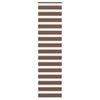 Vidaxl Zebra Rouleau aveugle 60x230 cm Largeur de poussière 55,9 cm Brun polyester