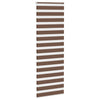 Vidaxl Zebra Rouleau aveugle 90x230 cm Largeur de tissu 85,9 cm Brun polyester