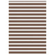 Vidaxl Zebra Rouleau aveugle 155x230 cm Largeur de tissu 150,9 cm Brown en polyester