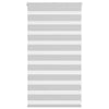 Vidaxl Zebra Rouleau aveugle 85x100 cm Largeur de tissu 80,9 cm gris clair