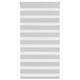 Vidaxl Zebra Rouleau aveugle 90x100 cm Largeur de tissu 85,9 cm Gris clair
