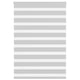 Vidaxl Zebra Rouleau aveugle 100x100 cm Largeur de tissu 95,9 cm gris clair