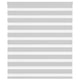 Vidaxl Zebra Rouleau aveugle 120x100 cm Largeur de tissu 115,9 cm Gris clair