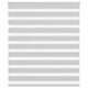 Vidaxl Zebra Rouleau aveugle 125x100 cm Largeur de tissu 120,9 cm Gris clair