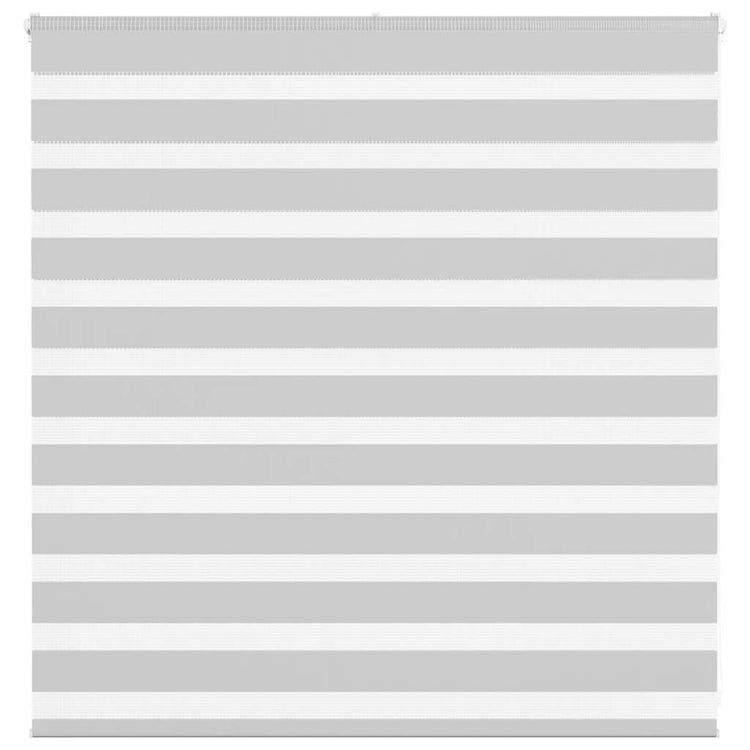 Vidaxl Zebra Rouleau aveugle 145x100 cm Largeur de tissu 140,9 cm Gris clair