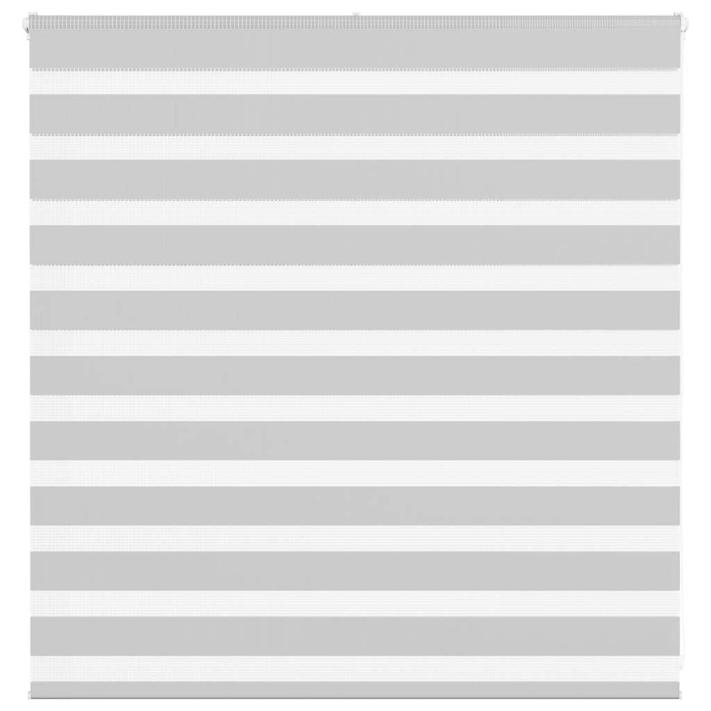 Vidaxl Zebra Rouleau aveugle 150x100 cm Largeur de poussière 145,9 cm Gris clair