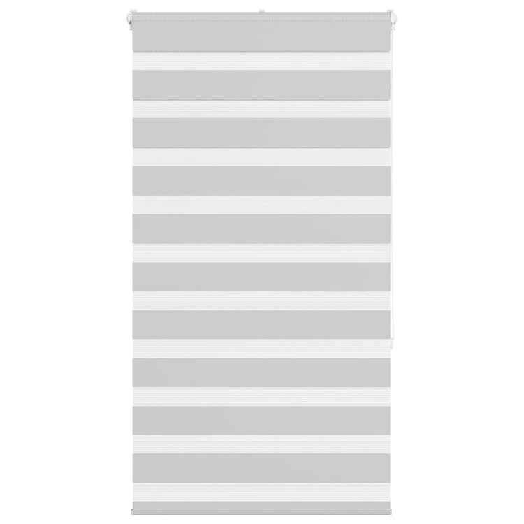 Vidaxl Zebra Rouleau aveugle 75x150 cm Largeur de tissu 70,9 cm Gris clair