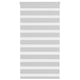 Vidaxl Zebra Rouleau aveugle 75x150 cm Largeur de tissu 70,9 cm Gris clair